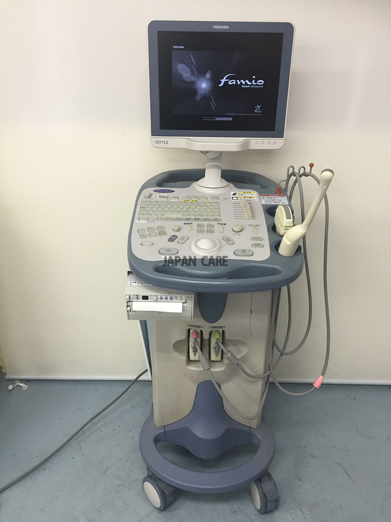 Toshiba Ultrasound Famio8 (SSA-530A, LCD monitor, BW only, convex, virginal)