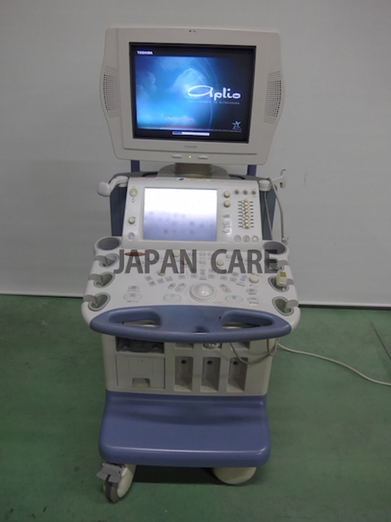 Toshiba color Ultrasound Aplio50 (SSA-700A, CRT, Sector PST-30BT))