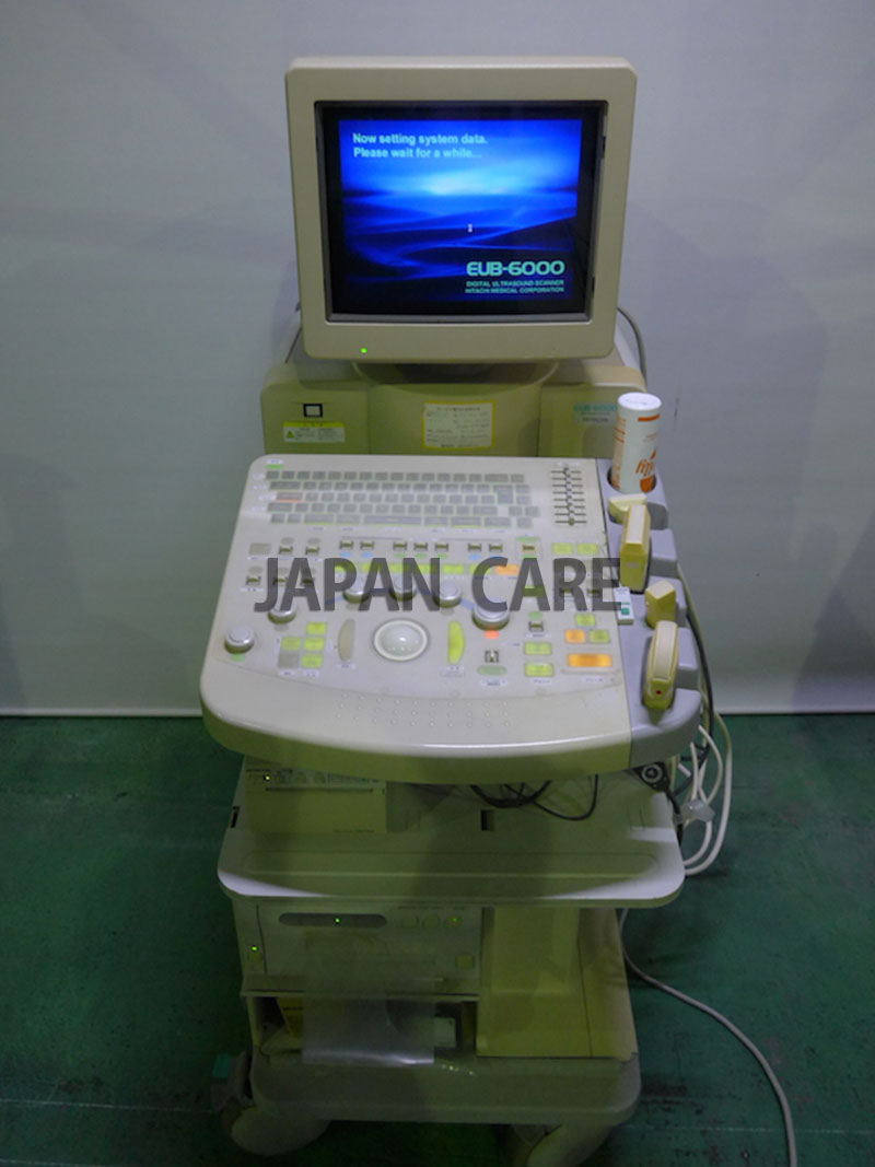 Hitachi Ultrasound  EUB-6000 ( 3 probes, CW)