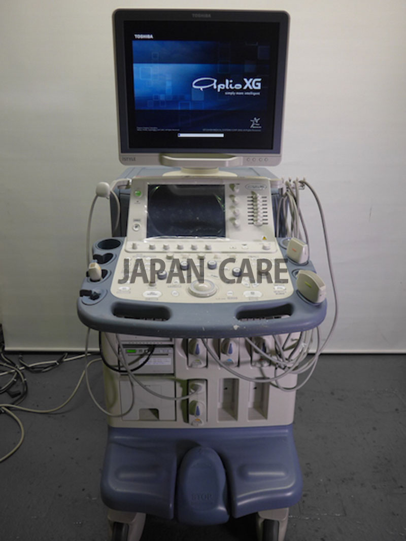 Toshiba Ultrasound APLIO XG ( SSA-790A, YOM2008, LCD Monitor, CW, 4 probes )